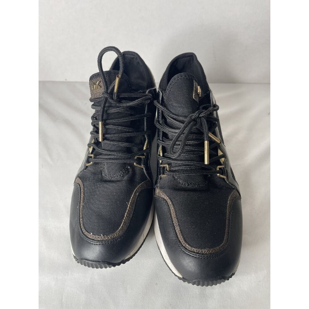 Michael Kors Women's Liv Trainer Signature Logo Sneakers 9.5 - Picture 2 of 7